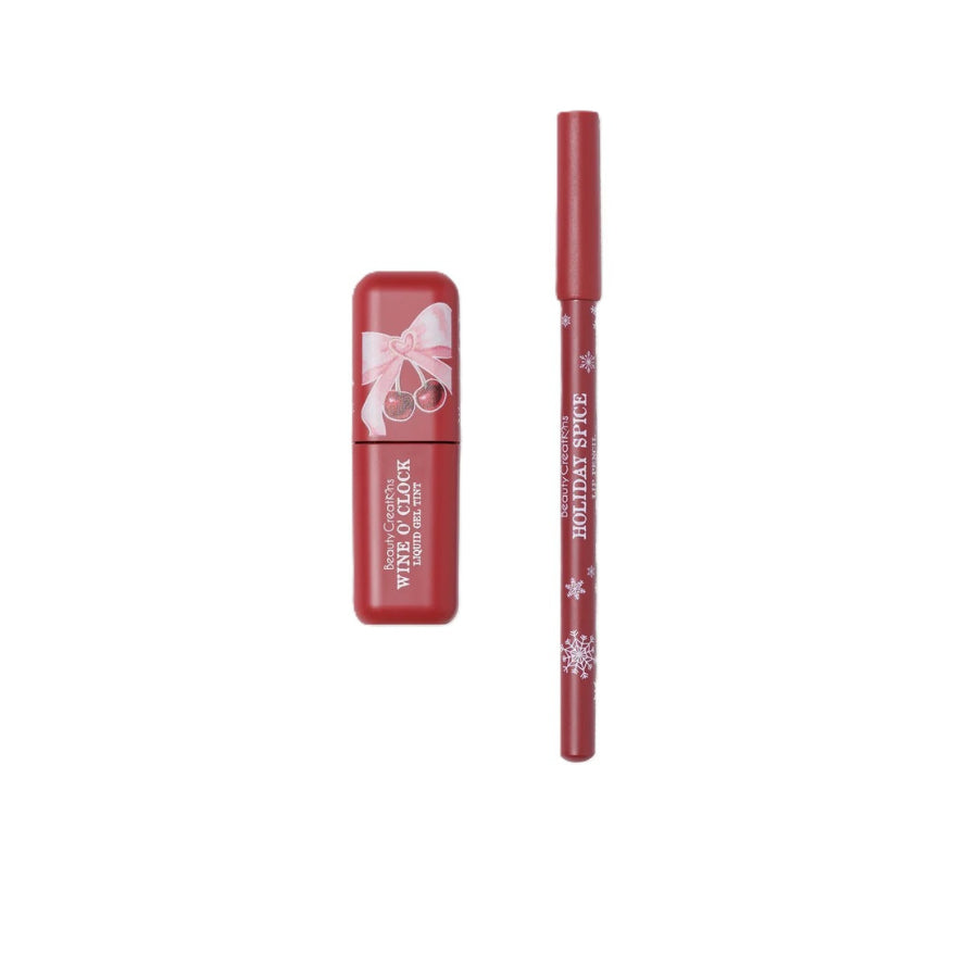 XMAS 2026 MIDNIGHT KISS LIQUID GEL TINT & WOODEN LIP PENCIL DUO